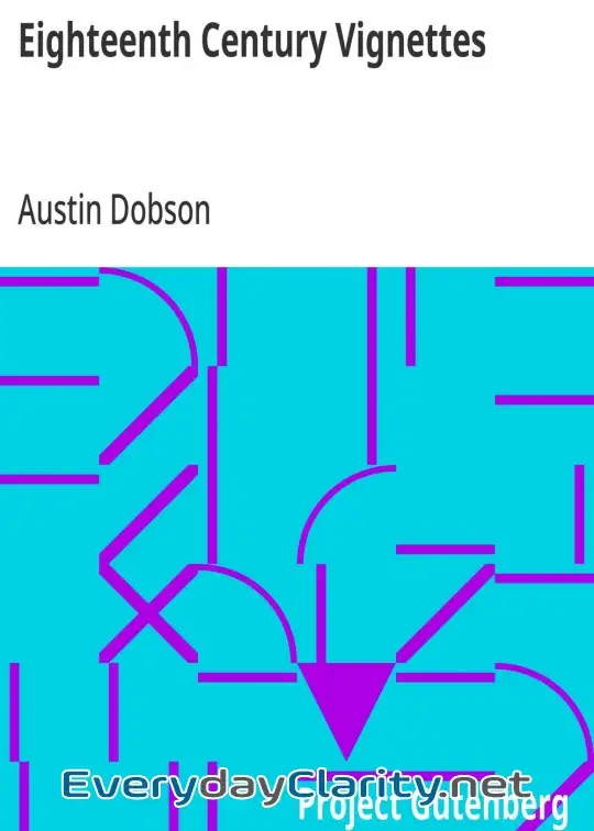 Book cover: Eighteenth Century Vignettes