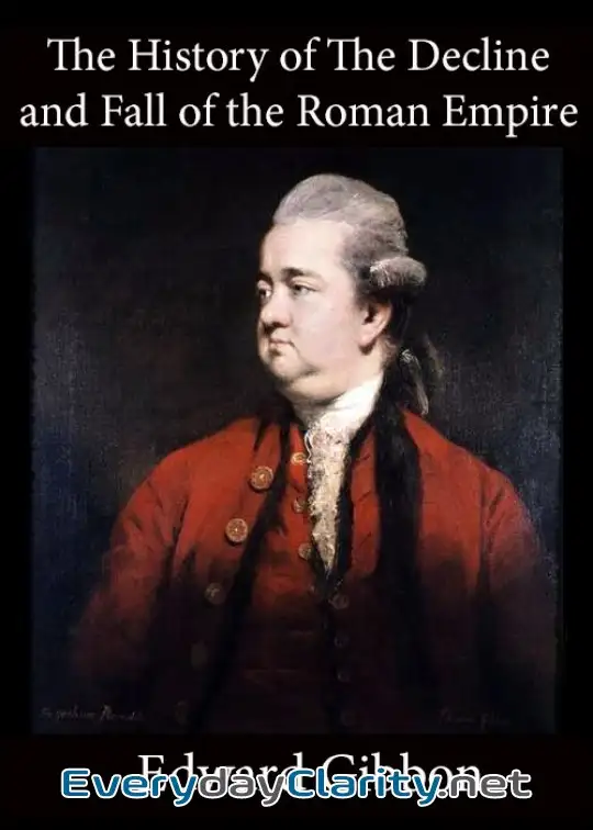 Book cover: History Of The Decline And Fall Of The Roman Empire - Volume 1