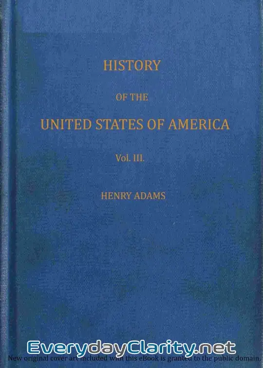 Book cover: History Of The United States Of America, Volume 3 (Of 9)