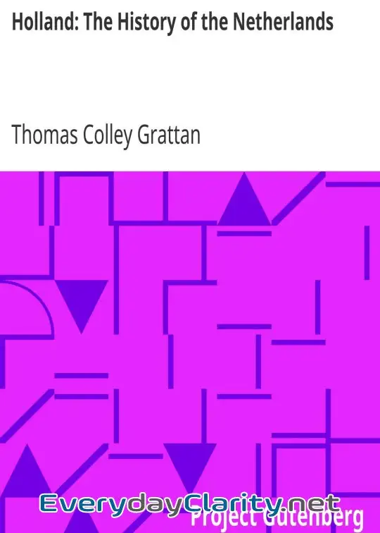 Book cover: Holland. The History Of The Netherlands