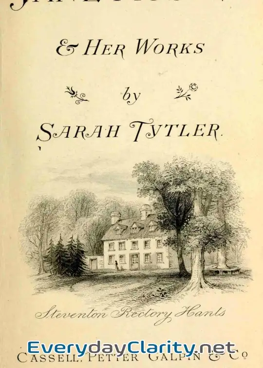 Book cover: Jane Austen And Her Works