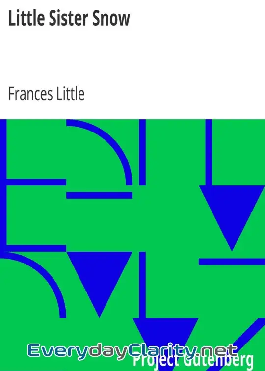 Book cover: Little Sister Snow