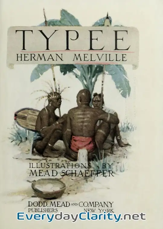 Book cover: Typee
