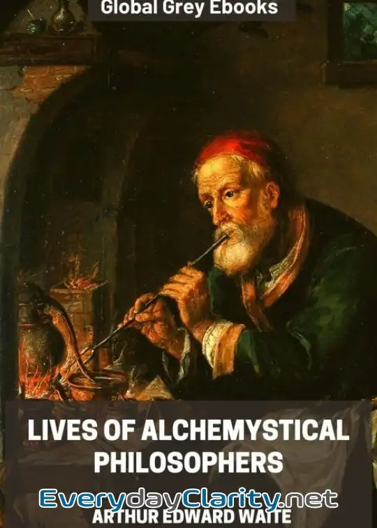 Book cover: Lives Of Alchemystical Philosophers