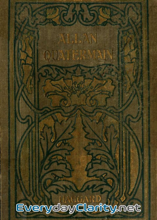 Book cover: Allan Quatermain