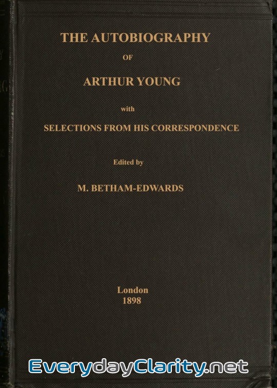 Book cover: The Autobiography Of Arthur Young