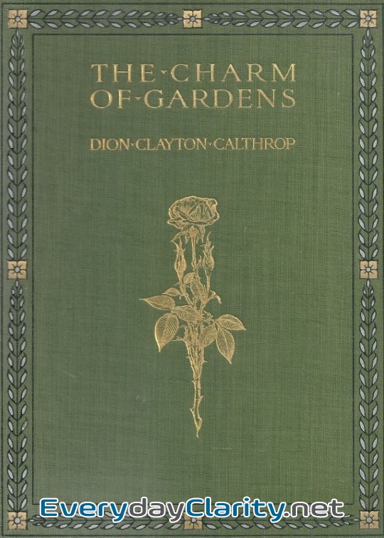 Book cover: The Charm Of Gardens