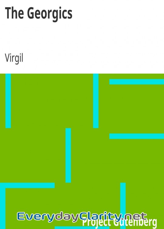 Book cover: The Georgics