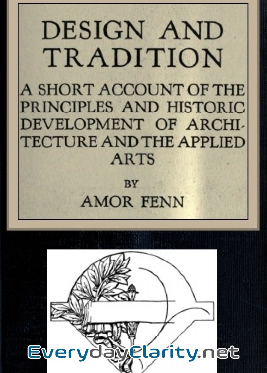 Book cover: Design And Tradition . A Short Account Of The Principles And Historic Development Of Archi