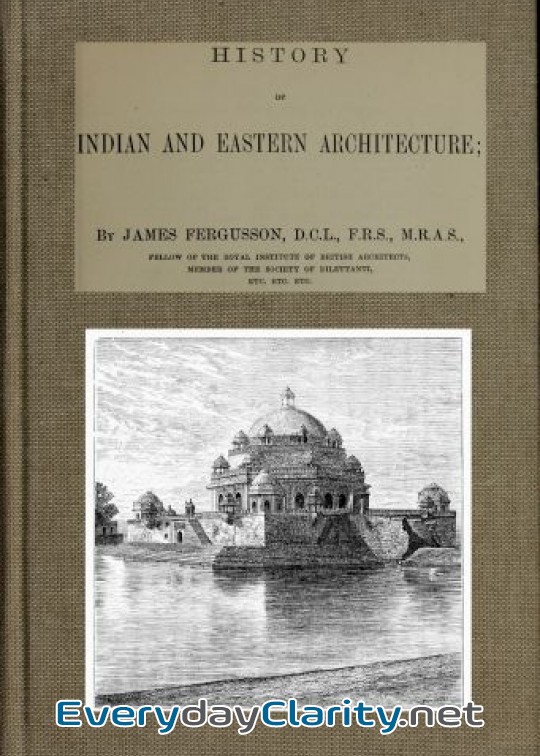 Book cover: History Of Indian And Eastern Architecture