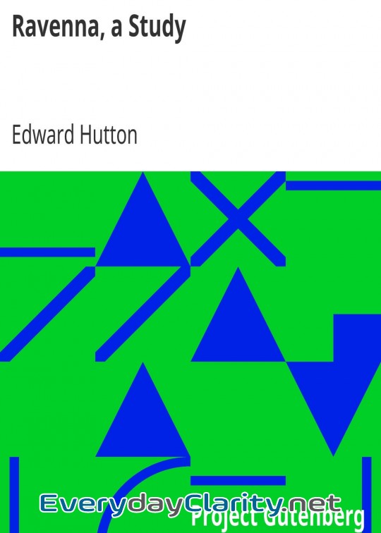 Book cover: Ravenna, A Study