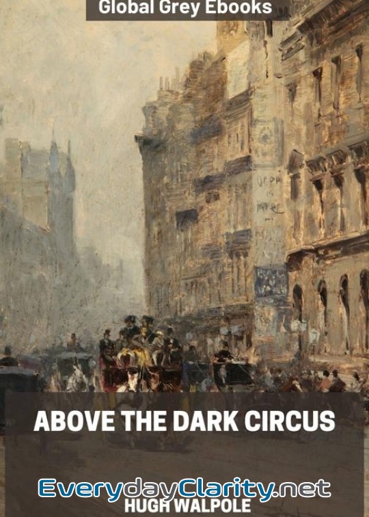 Book cover: Above The Dark Circus