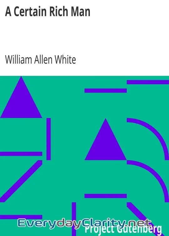 Book cover: A Certain Rich Man