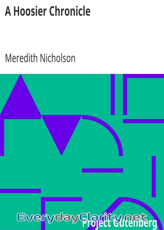 Book cover: A Hoosier Chronicle