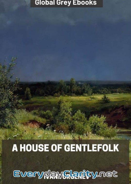Book cover: A House Of Gentlefolk