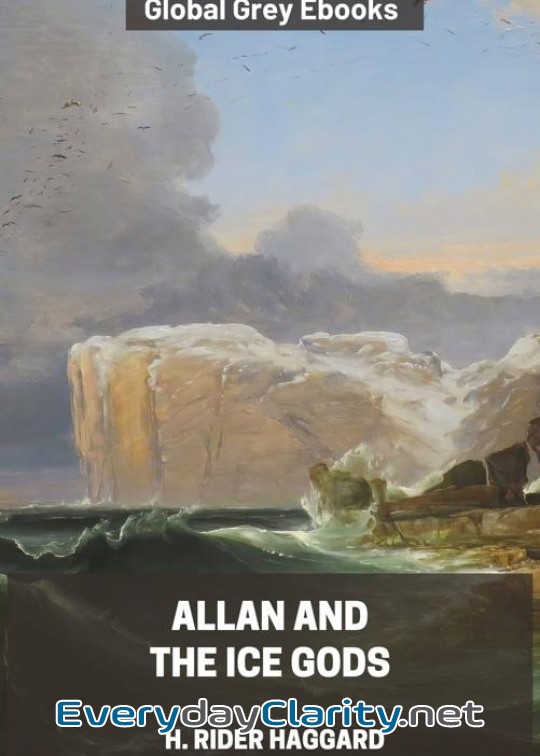 Book cover: Allan And The Ice Gods