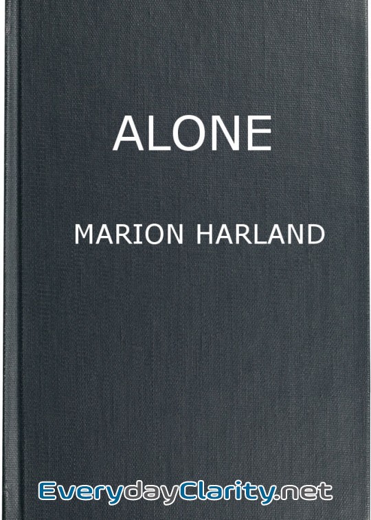 Book cover: Alone