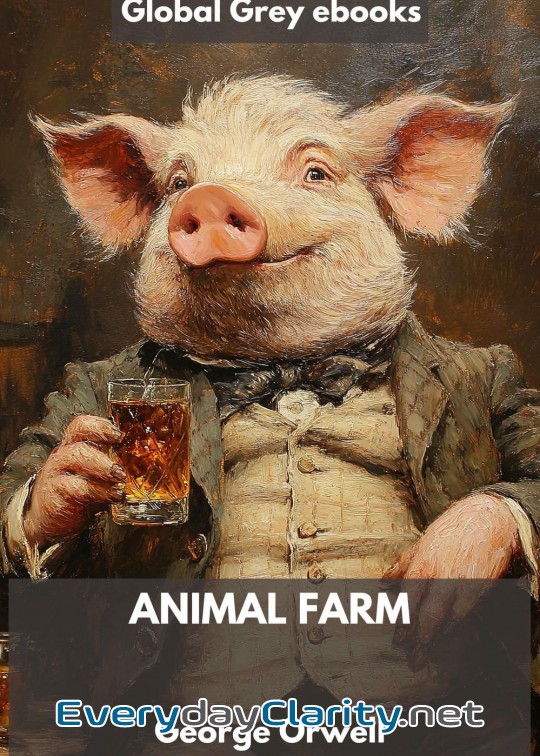 Book cover: Animal Farm