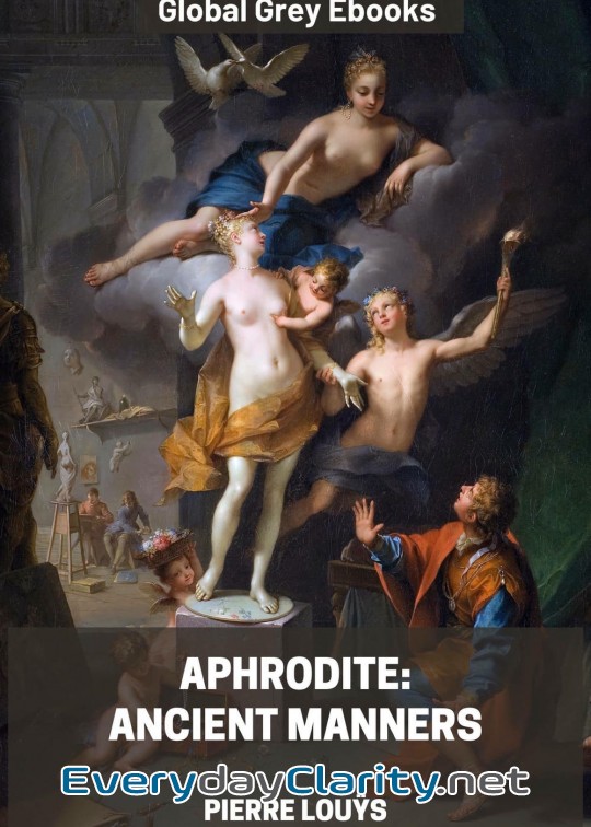 Book cover: Aphrodite. Ancient Manners