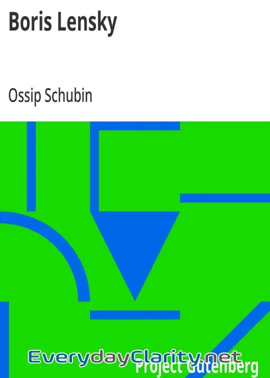 Book cover: Boris Lensky