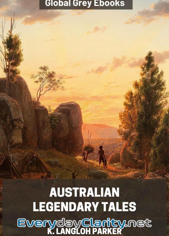 Book cover: Australian Legendary Tales