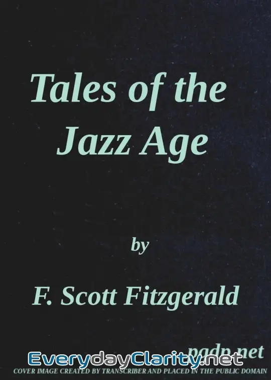 Book cover: Tales Of The Jazz Age