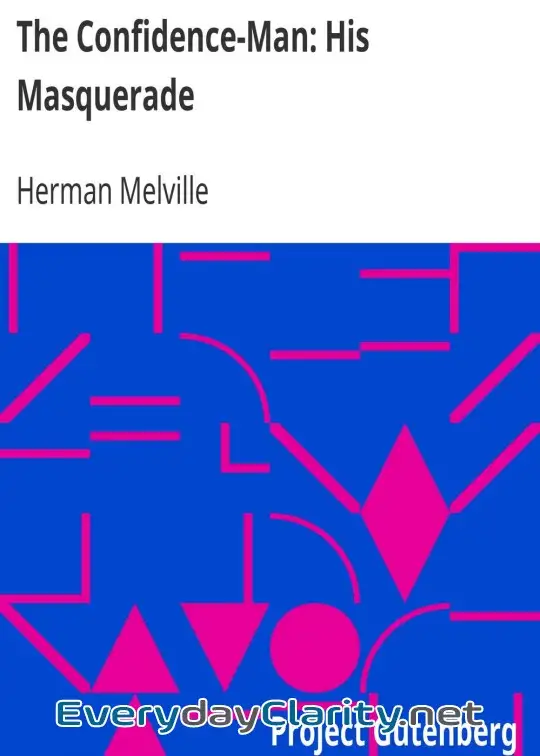 Book cover: The Confidence-Man. His Masquerade