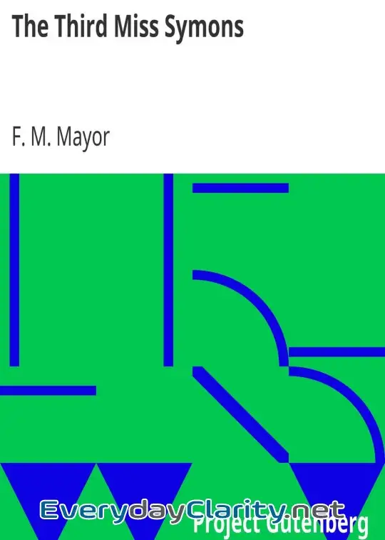 Book cover: The Third Miss Symons
