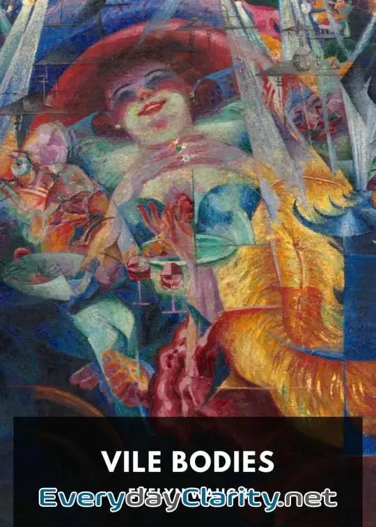 Book cover: Vile Bodies
