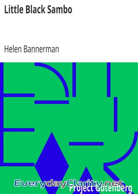 Book cover: Little Black Sambo