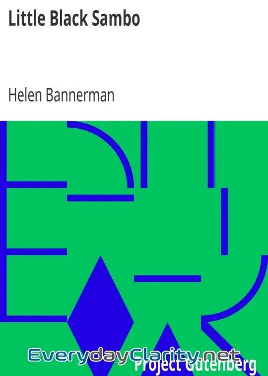 Book cover: Little Black Sambo