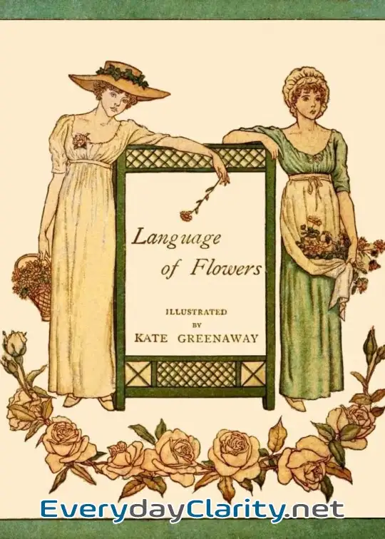 Book cover: Language Of Flowers
