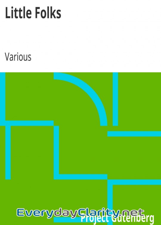 Book cover: Little Folks . A Magazine For The Young (Date Of Issue Unknown)