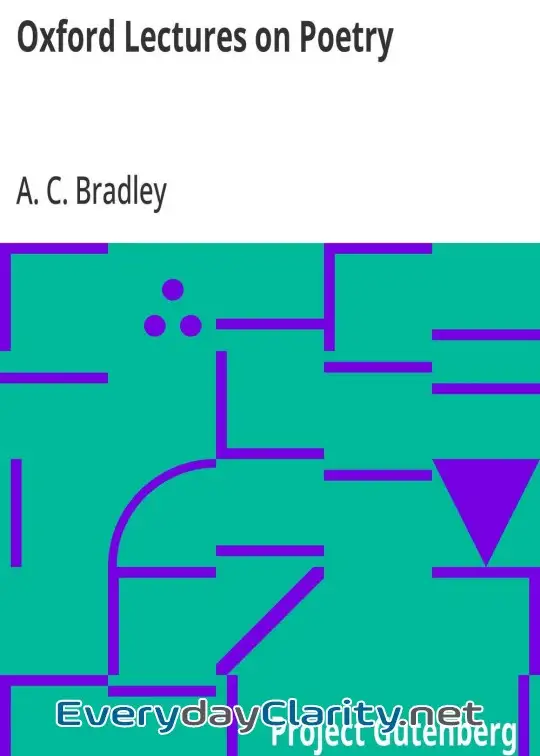 Book cover: Oxford Lectures On Poetry