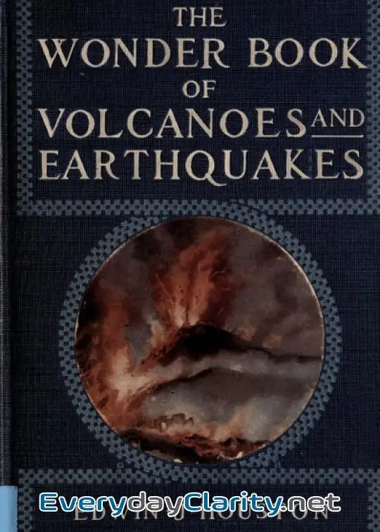 Book cover: The Wonder Book Of Volcanoes And Earthquakes