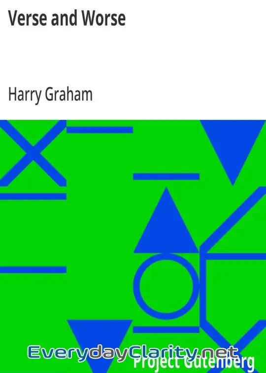 Book cover: Verse And Worse
