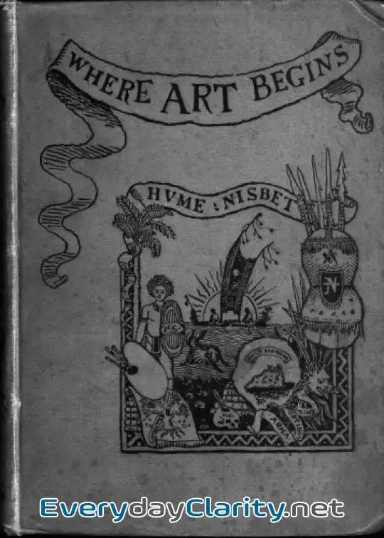 Book cover: Where Art Begins