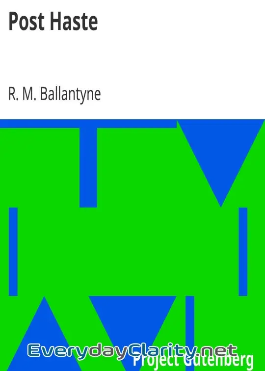 Book cover: Post Haste