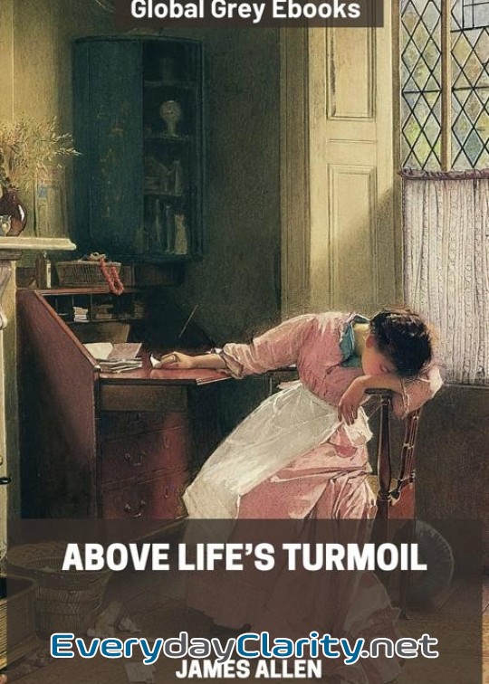 Book cover: Above Life’s Turmoil