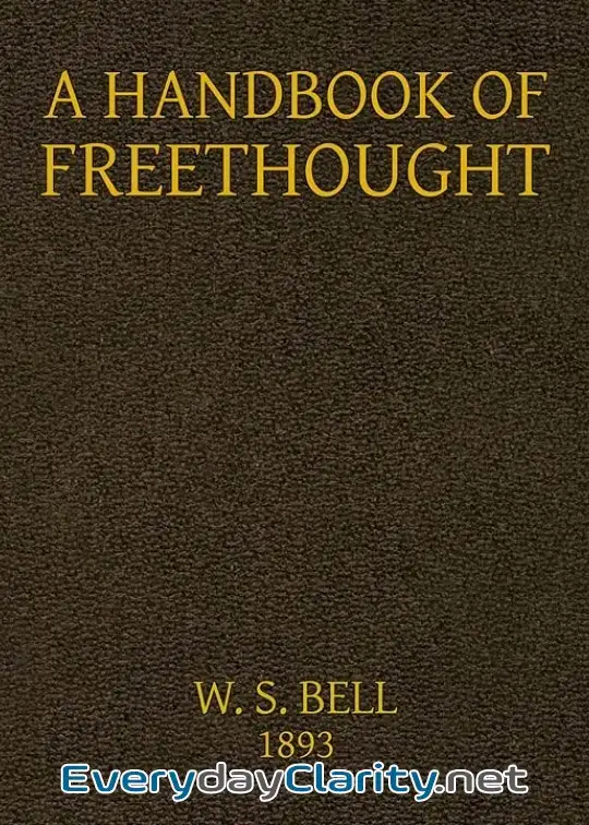 Book cover image A Handbook Of Freethought