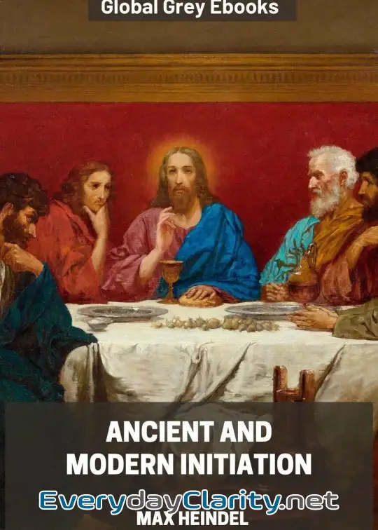 Book cover: Ancient And Modern Initiation