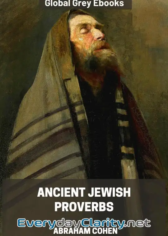 Book cover: Ancient Jewish Proverbs