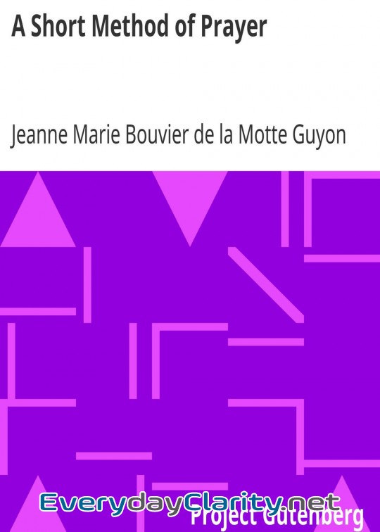 Book cover: A Short Method Of Prayer