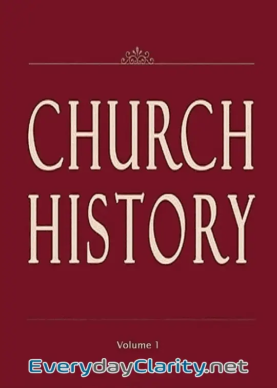 Book cover: Church History, Volume 1 (Of 3)