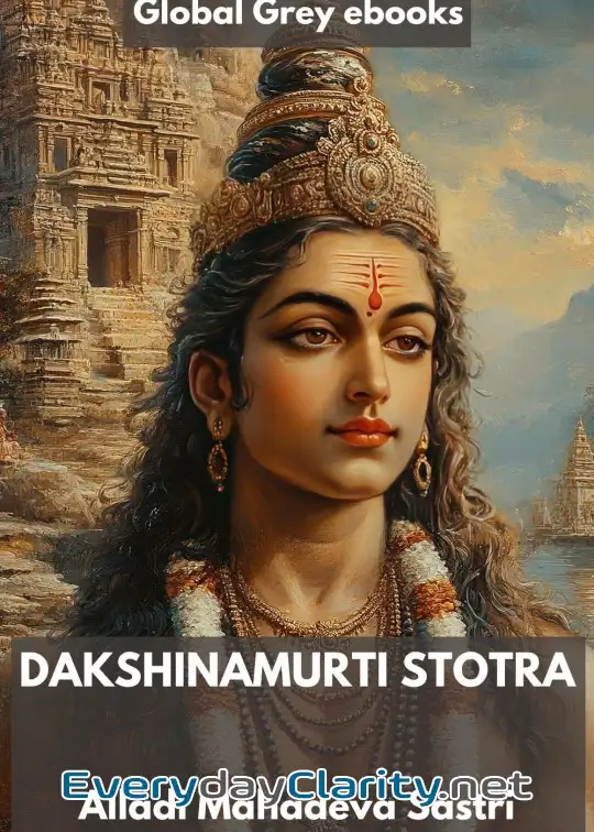 Book cover: Dakshinamurti Stotra