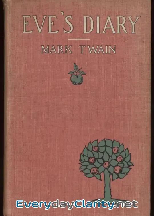Book cover: Eve’s Diary, Complete