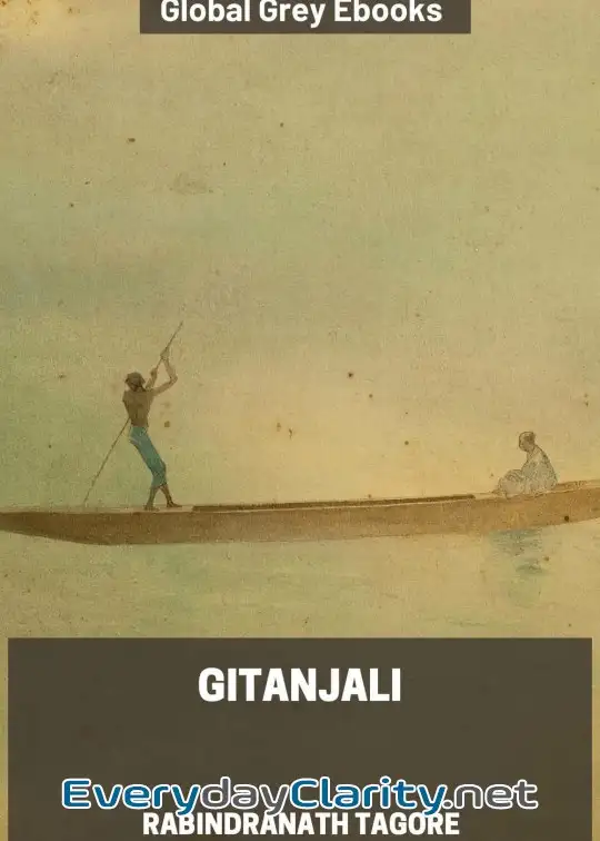 Book cover: Gitanjali