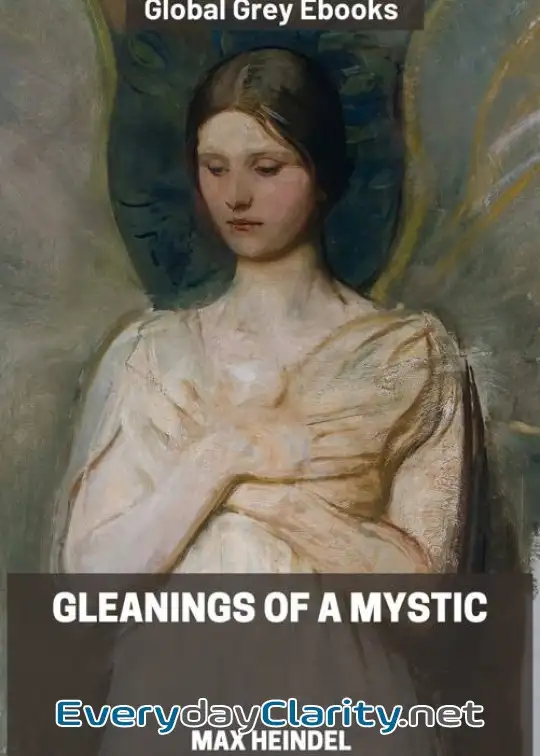 Book cover: Gleanings Of A Mystic