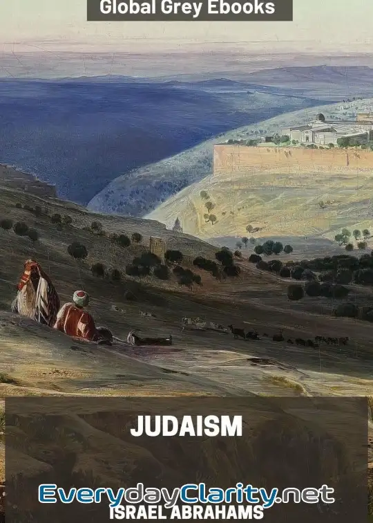Book cover: Judaism