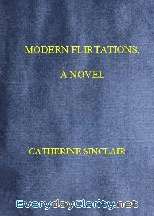 Book cover: Modern Flirtations. A Novel